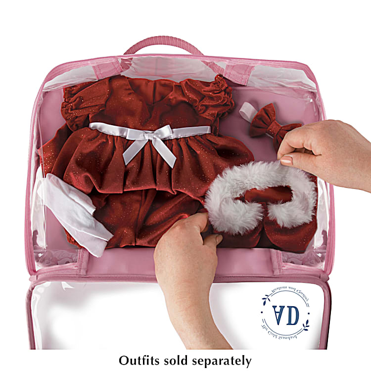 ドールアクセサリー　[破損品] 幼SD用 CARRIER CLASSIC BAG USD (indian pink) 14inch ドール用バッグ Doll Carrier Backpack Carrying Strap Doll Toy Organizer