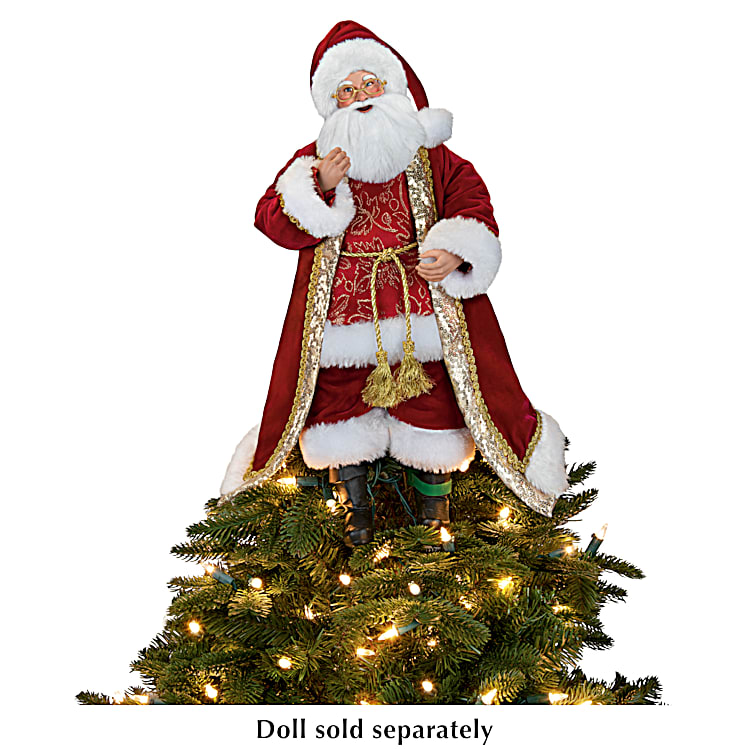 Easy-To-Assemble 11.25 Tall Premium Tree Topper Stand For