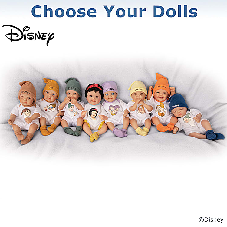 Disney snow white and the seven dwarfs mini doll collection clearance