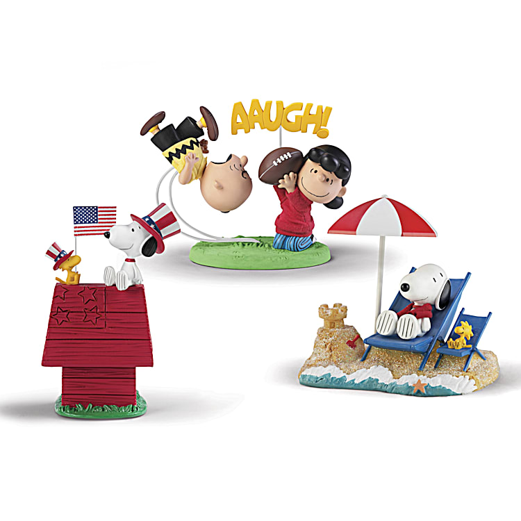 PEANUTS Perpetual Calendar Sculpted Figurine Collection