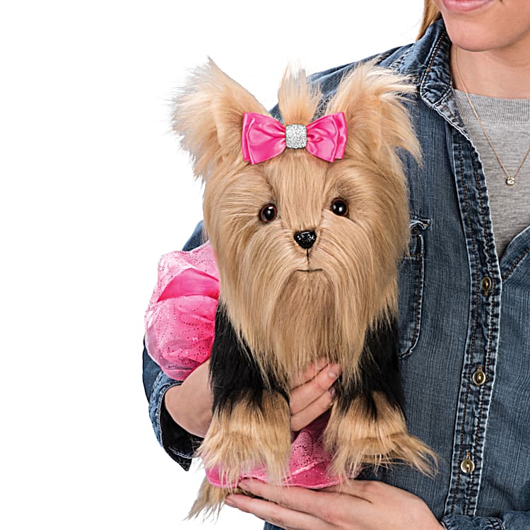 Plush yorkie dog shop