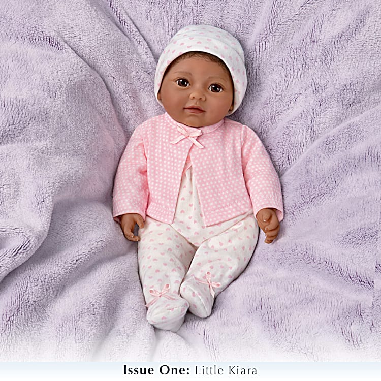 10-Inch Full Silicone Reborn Baby Girl Doll: Lifelike Collectible