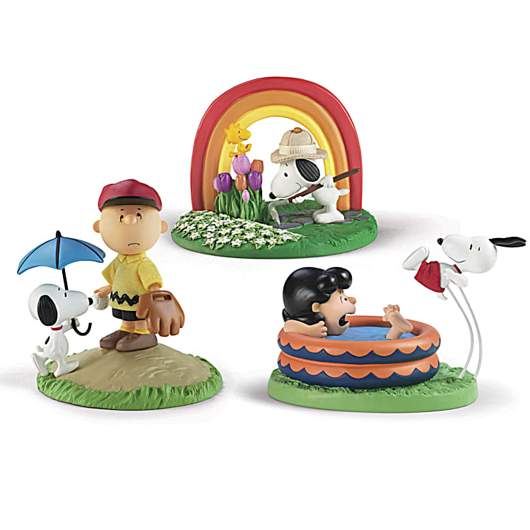 PEANUTS Perpetual Calendar Sculpted Figurine Collection