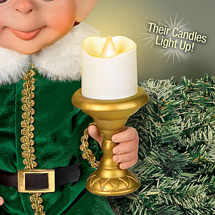 St. Nicks Sidekicks 14 Tall Poseable Christmas Elf Doll Collection