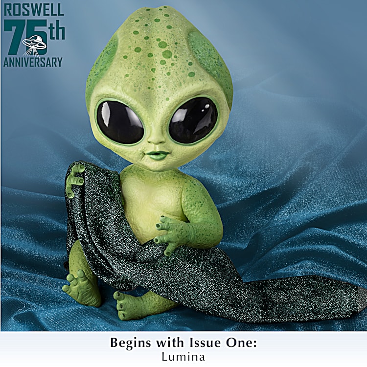 Realistic alien doll sale