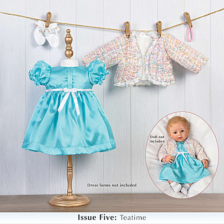 Cute And Classic Dress Baby Doll Accessory Set