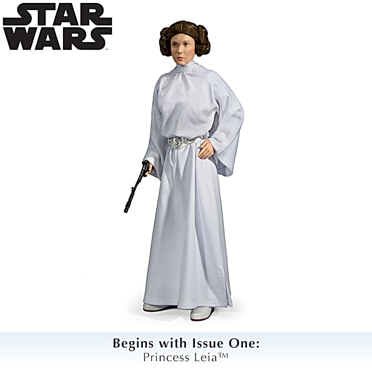 STAR WARS 15 Tall Hand Painted Portrait Figures Featuring Princess Leia Rey Padme Amidala More
