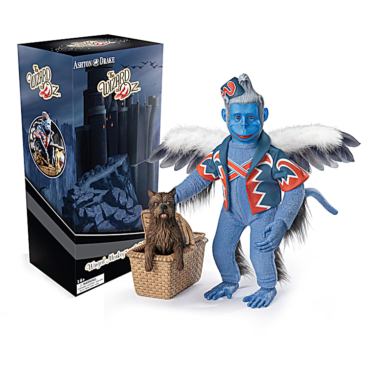 THE WIZARD OF OZ Villain Portrait Figures Including WINGED MONKEY 