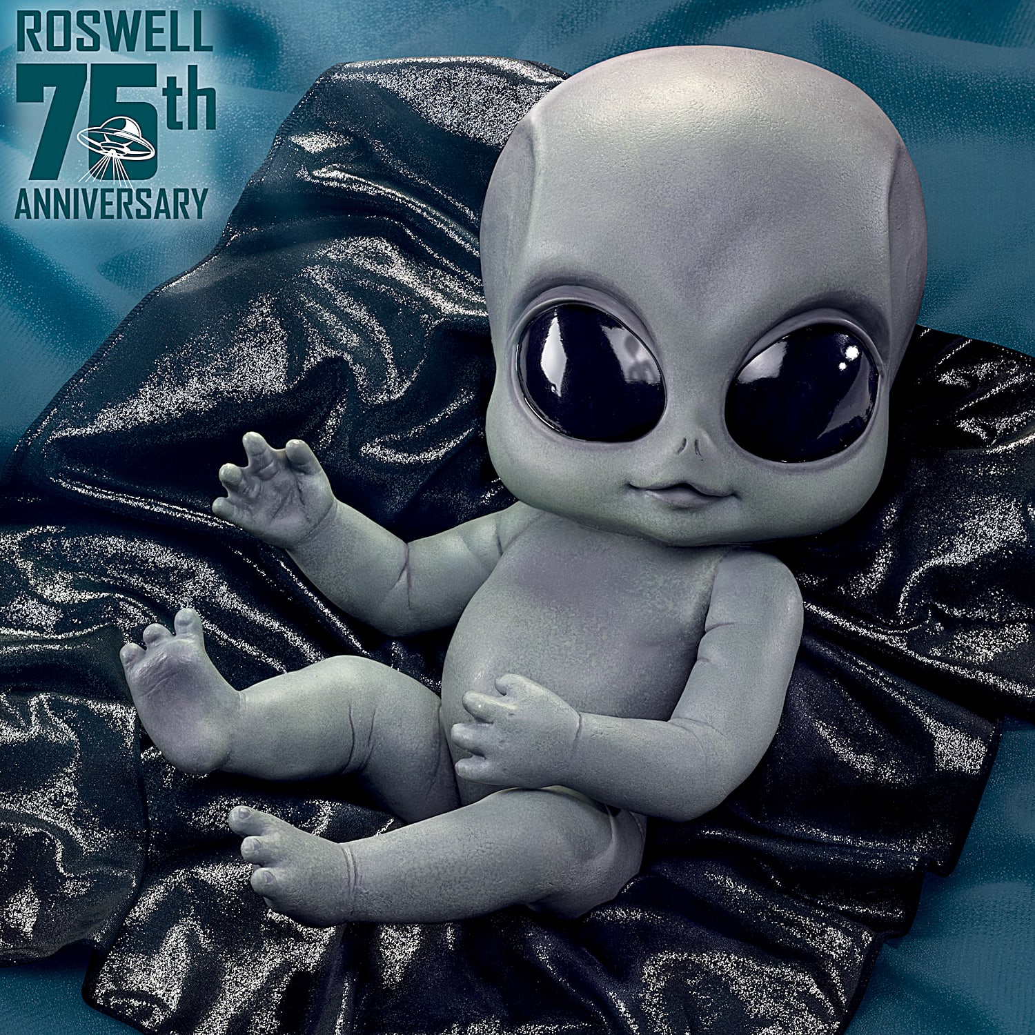 Realistic alien baby doll sales