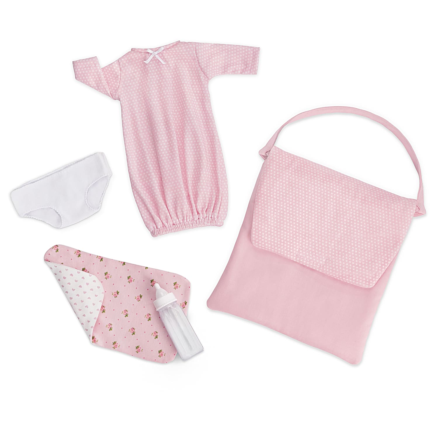 Motherland Skuldre på skuldrene Bi Tiny Miracles Welcome Home Baby Doll Accessory Set