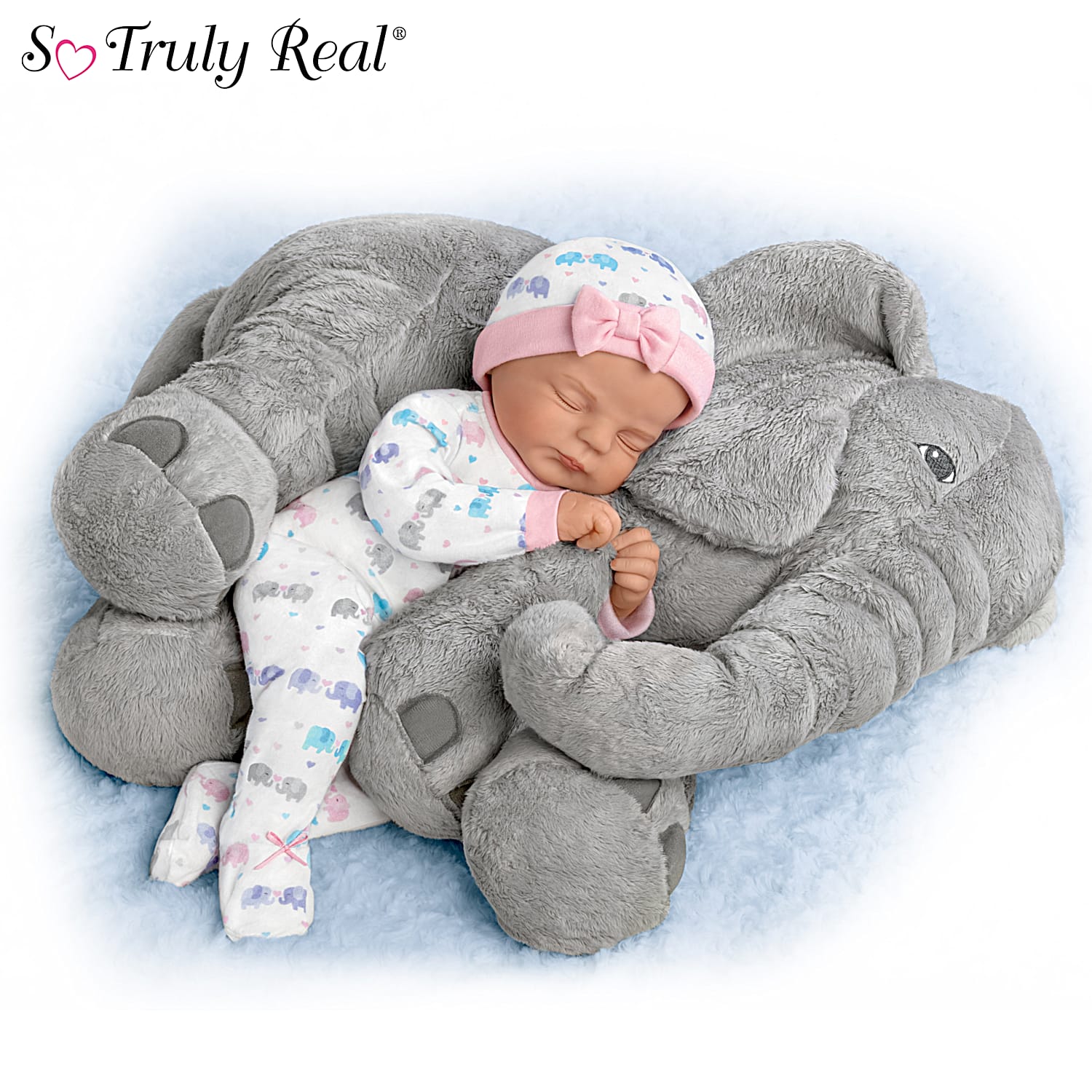 Elephant baby doll clearance
