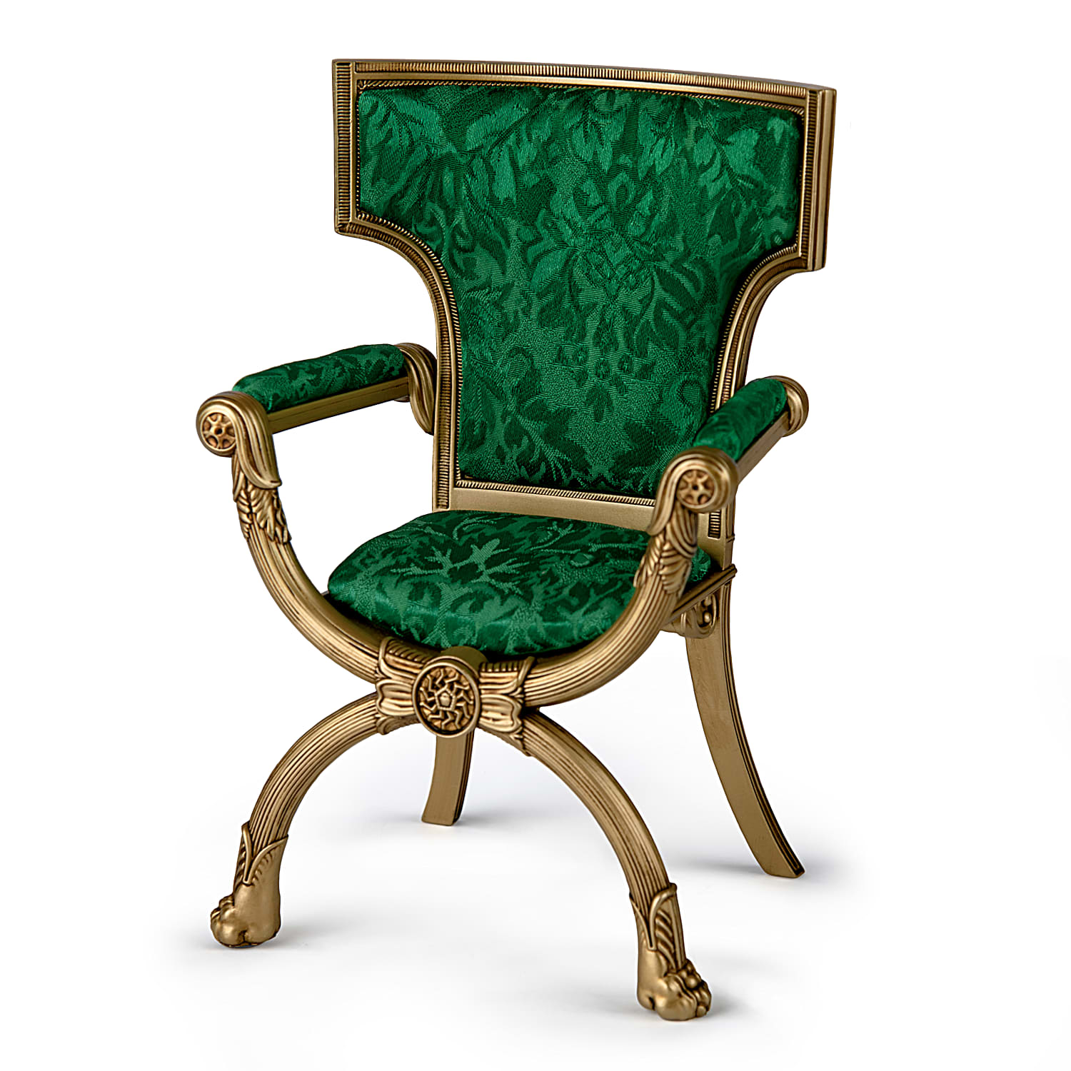 Queen Elizabeth II Portrait Doll Chair Accessory Featuring A