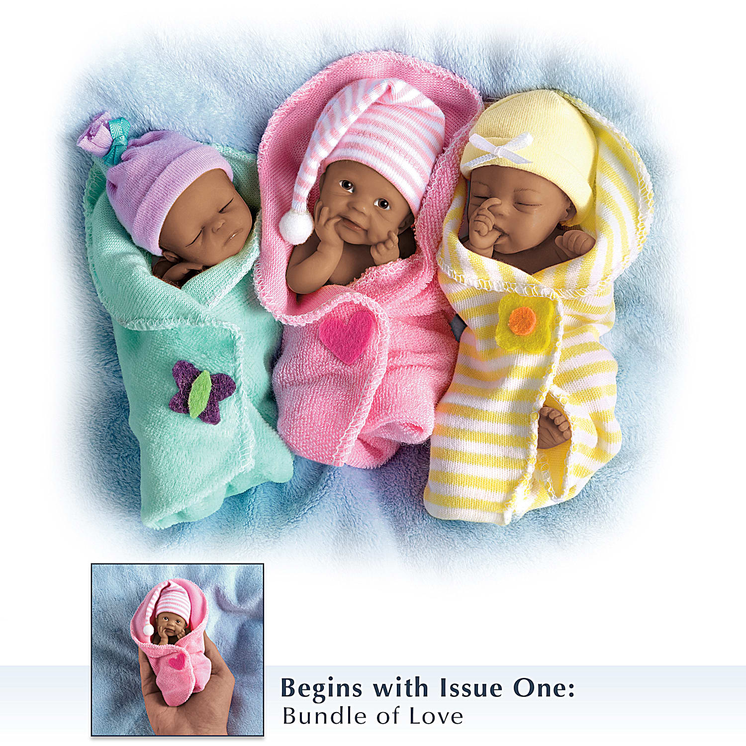 Tiny lifelike baby dolls on sale
