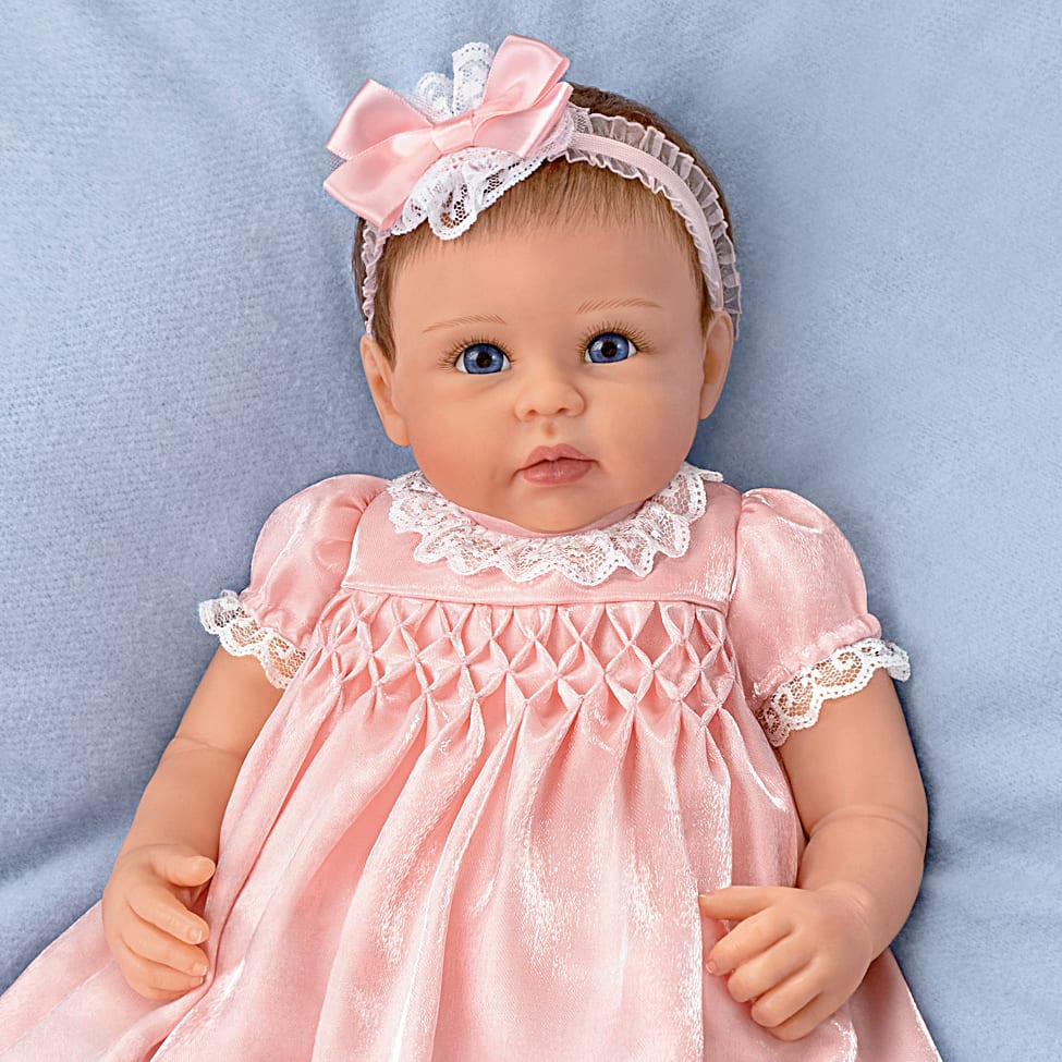 Linda Murray All Dolled Up Olivia Authentic Silicone Baby Doll