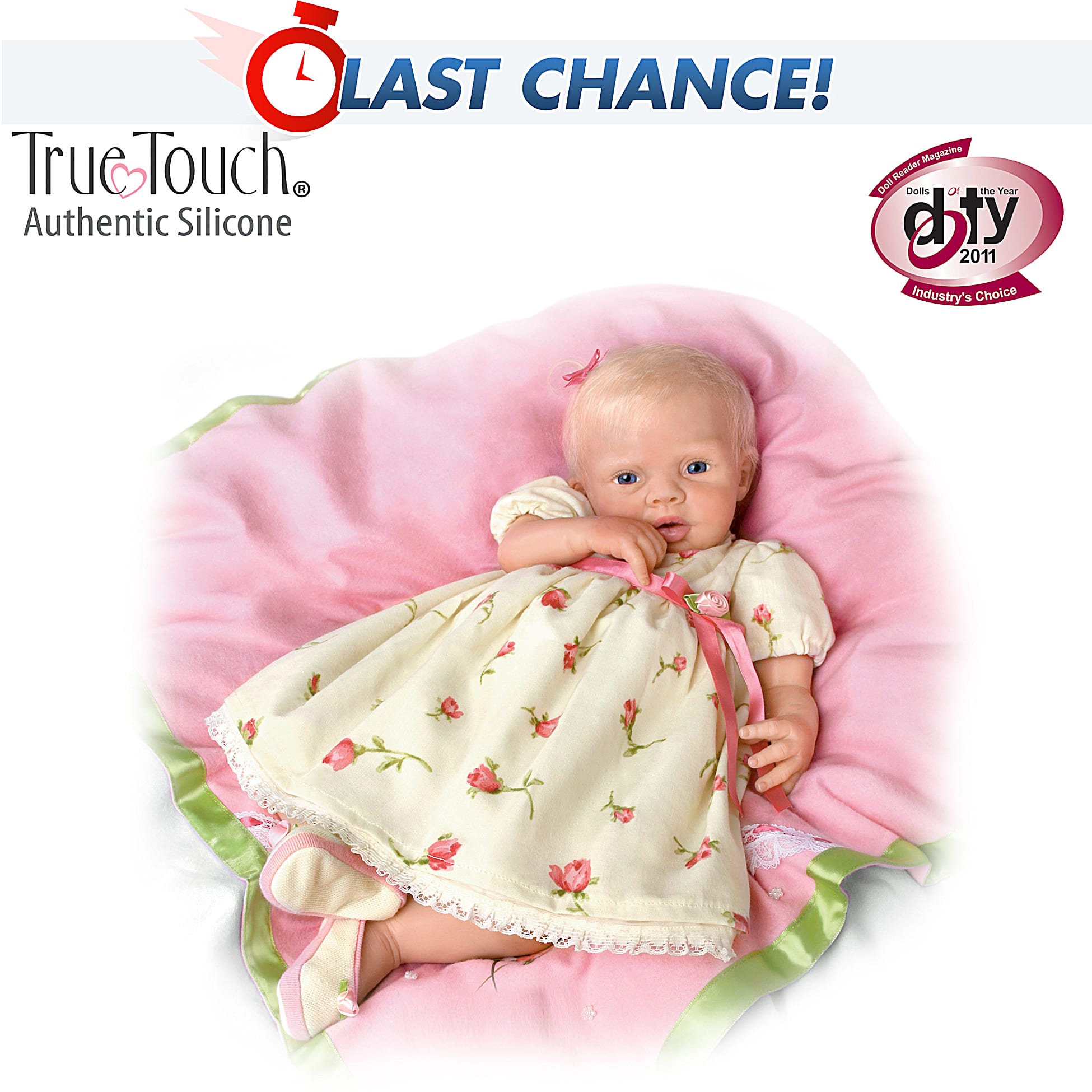 Truetouch Authentic Silicone Lily Rose Baby Doll