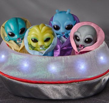 Out-of-This-World Alien Authentic Silicone Baby Doll Collection 