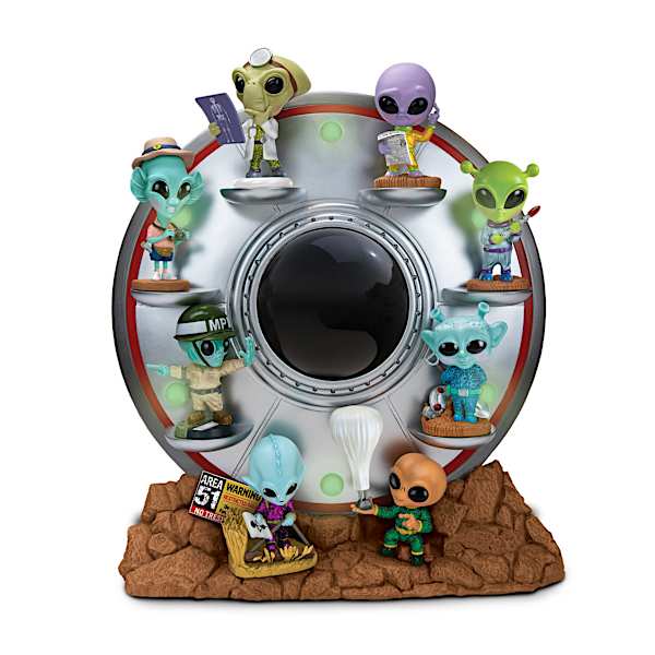 Return To Roswell Figure Collection Featuring Hand-Painted