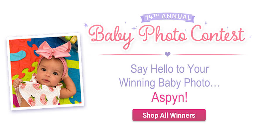 Say Hello to Your Winning Baby Photo...Aspyn! - Shop All Winners