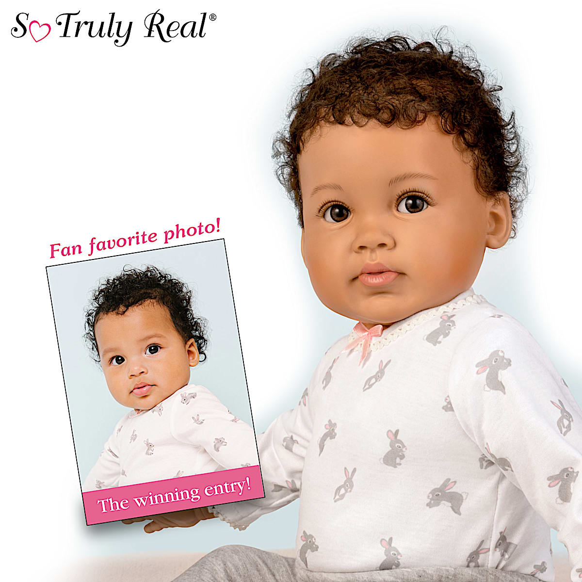 Boneca Bebê Reborn Alanna Baby Doll by Artist Ping Lau: Ashton Drake 45 cm  - Miami Outlet Importados