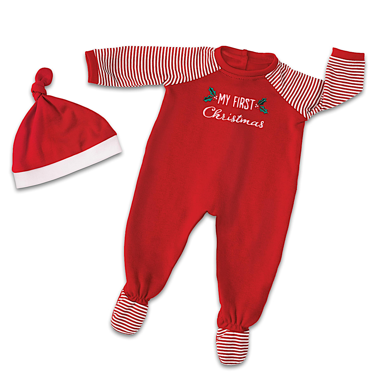 My first christmas pajamas baby boy 2025