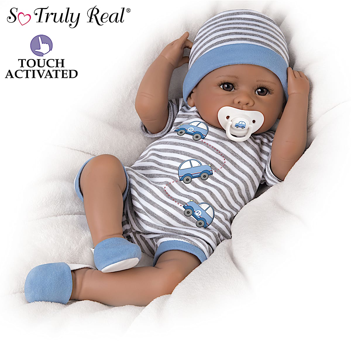 Reborn baby dolls with real hair discount