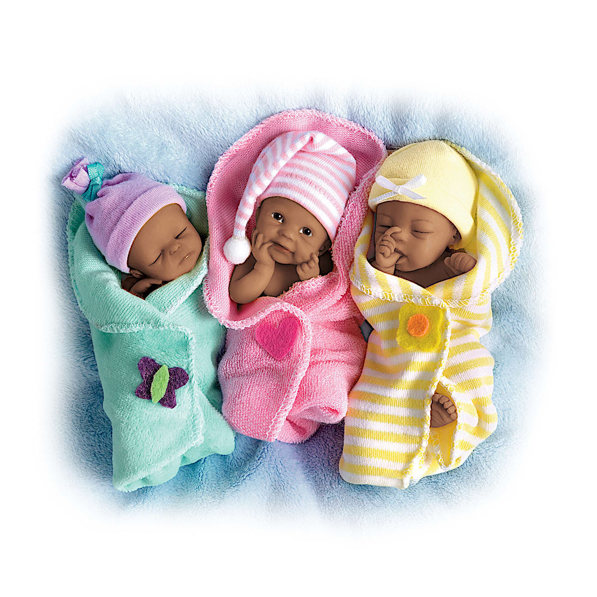 Heavenly Handfuls Bundle Babies Miniature Baby Doll Collection By Doll ...