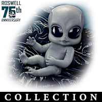 Hand-Painted 16 Poseable Alien Baby Doll Collection With Realistic