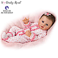 So Truly Real Little Buddy Vinyl Baby Doll Weighted To Feel Like A Newborn  With Magnetic Pacifier