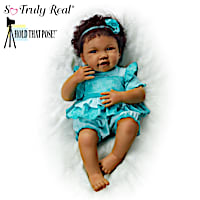 Hold That Pose "Destiny" Lifelike Baby Doll By Waltraud Hanl