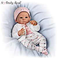 Little Peanut Lifelike Poseable Baby Doll With Extra Outfit