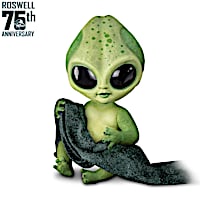 "Lumina" Alien Baby Doll With Glow-In-The-Dark Vinyl Skin