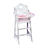 High Chair Baby Doll Accessory Set