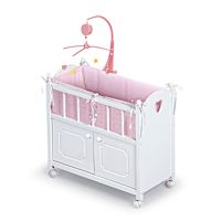 Cabinet Crib Baby Doll Accessory Set