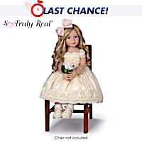 "Pearls, Lace, And Grace" Lifelike Child Doll