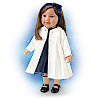 Lucy Lifelike 18-Inch Child Doll With 5-Piece Party Ensemble