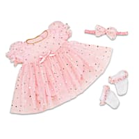 "Celebration Dress" 3-Piece Outfit For 16" - 19" Baby Dolls