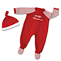 Christmas PJs Baby Doll Accessory Set