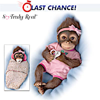 Snuggle Suri Monkey Doll