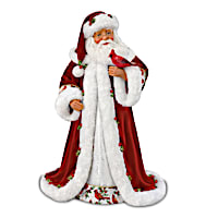 Winter Blessings Santa Doll