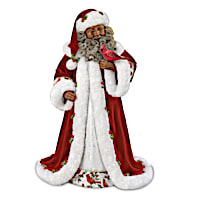 Winter Blessings Santa Doll