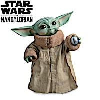 STAR WARS 1:1-Scale 15.5 Tall Hand-Painted Grogu Portrait Figure
