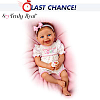 "Sprinkled With Love" Lifelike Baby Doll By Ina Volprich