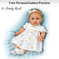 Grandma's Pearls Of Wisdom Doll With A Personalized Bracelet