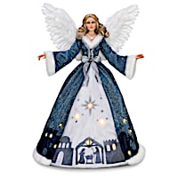 "Little Town Of Bethlehem" Musical Angel With Light-Up Skirt