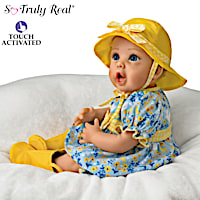 Interactive Baby Doll "Babbles" Like She's Singing