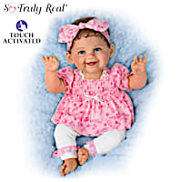 Emma Grace Touch-Activated Baby Doll "Speaks" And "Giggles"