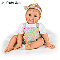 "Sugar And Spice" Poseable Lifelike Baby Girl Doll