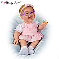 Realistic Baby Girl Doll With Her First Glasses By Ping Lau