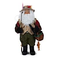 Hooked On Fishin' Santa Doll