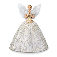 Holy Nights Angel Portrait Figure